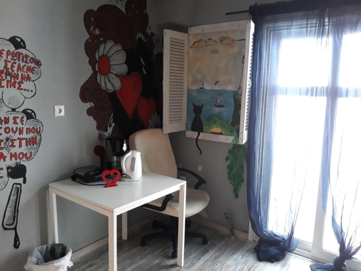 The Studio With The Bohemian Ambiance Thessaloníki Ngoại thất bức ảnh